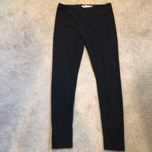 black leggings, justfab, size small